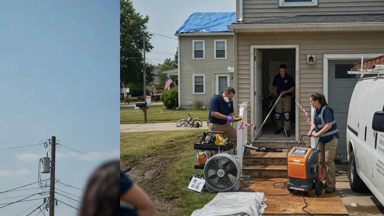 Water Damage Repair in West Sunbury, PA near me